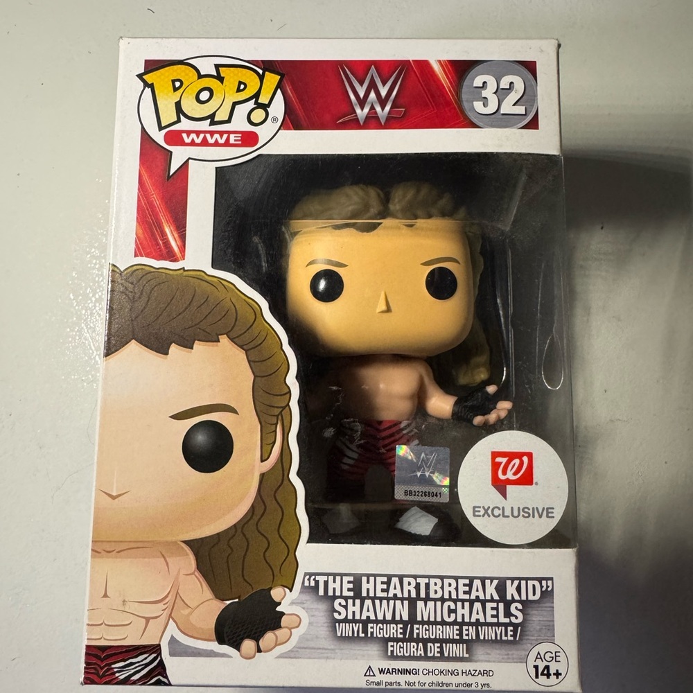 WWE Pop! Vinyl - Shawn Michaels in Red and Black